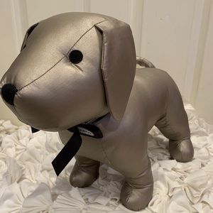 LeSportsac Grey/ Silver Dog Toy